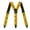 Yellow Rule, variant on MELOTOUGH Men's Suspenders 2 Inch Wide Elastic Y Back Suspenders for Men Heavy Duty Suspender with Strong Clip for Pants