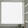 thumbnail image 6 of Btomtd Balcony Sunshade Curtain with Heat Insulating Blackout, Punch Free Installation Curtains for Bathroom, Sun Proof Blinds and Curtains for Indoor Outdoor - 35.43"x70.86", White-L, 6 of 6