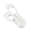 Blanc, variante sur Pince de Fixation Tête Ronde Pince PP pour Tube Rond Fonctionnel Accessoires de Cintre Coupe-Vent Séchage Vêtements Blanc Pince Noire