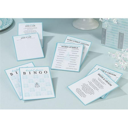 Lillian Rose SG621 Bridal Shower Games - Set of 4