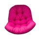 thumbnail image 1 of Cojín para silla de columpio, cómodo cojín de repuesto para columpio de hamaca, cojines de respaldo Rosa roja, 1 of 9