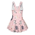 thumbnail image 5 of Tutolipy Cat Print Childrens Swimwear, Soft Cute Sleeveless Bathing Suit for Beach, Size 5-6 Years, 5 of 8