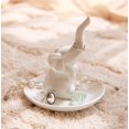thumbnail image 4 of Soporte para anillos de boda YONGSHENG Elefante plato de anillo regalos de Navidad, 4 of 5