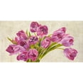thumbnail image 3 of Sanna, Leonardo 14x9 Black Modern Framed Museum Art Print Titled - Tulipes, 3 of 5