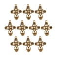 thumbnail image 1 of 10 Abalorios de Estilo Sunnimix para Manualidades Accesorios Colgantes Oro, 1 of 8