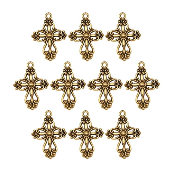 10 abalorios de estilo , accesorios para manualidade abalorios colgantes para , pendientes colgante , accesorios para Oro Macarena Dijes colgantes