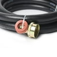 thumbnail image 2 of Thrifco Plumbing 4400743 8 Feet Long Washing Machine Hose with 3/4 Inch GHT Connectors on Both Ends 10 Per Pack, 2 of 3