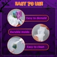 thumbnail image 6 of 4 Pcs Skull Coaster Resin Molds, Coaster Silicone Molds with Holder, Halloween Coaster Molds for Epoxy Resin, Skull Coasters Decoration for Festival, Ideal Gifts for Crafter and Artist, 6 of 8