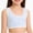 Light Blue, variant on Teen Girls 9-13 Cotton Wireless Training Bra Bralette Cotton Spaghetti Strap Camisole School Daily Wear Soft Comfortable Airy Bra Light Blue 11-12 Years