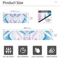 thumbnail image 2 of Flower and Waves Of Pink and Blue Kitchen Sink Splash Guard, Silicone Sink Faucet Mat Dry Out the Kitchen Bathroom, 2 of 7
