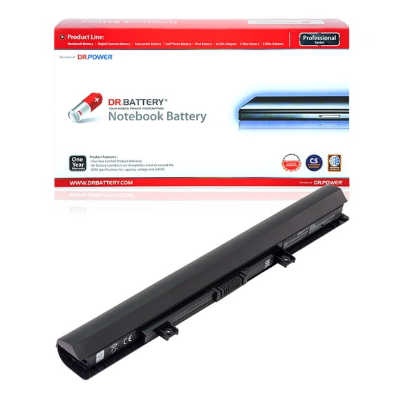 DR. BATTERY - Replacement for Toshiba Satellite C70D-C / E45 / E45T / L50-B / L55-B / L55T-B / C50-B / C55-B / C55D-A / PA5184U-1BRS / PA5185U / PA5185U-1BRS / PA5186U-1BRS / PA5195U-1BRS