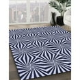 thumbnail image 2 of Ahgly Company Indoor Rectangle Patterned Night Blue Area Rugs, 5' x 7', 2 of 6