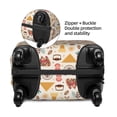 thumbnail image 4 of Lsque UAE Travel1 Printed Luggage Cover, Travel Luggage Protector,Scratch and Dirt Resistant, Fits 18-32 Inch Luggage - Small, 4 of 9