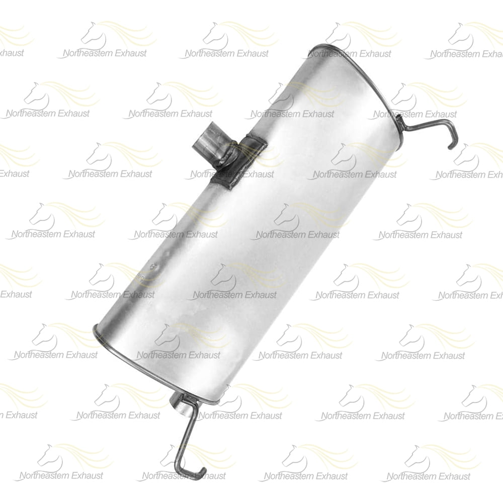 Northeastern Exhaust Resonator, Intermediate Pipe, Muffler & Tail Pipe Fits 2008-2010 Pontiac G6 3.5L - Direct Fit | Stainless Steel System Kit