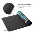 thumbnail image 3 of Hirioo Let's go Travel for Mouse Pad ,Anti-Slip Base, Durable Stitched Edges, Perfect for Gaming, Office, and Home Use,16x35.5in, 3 of 9