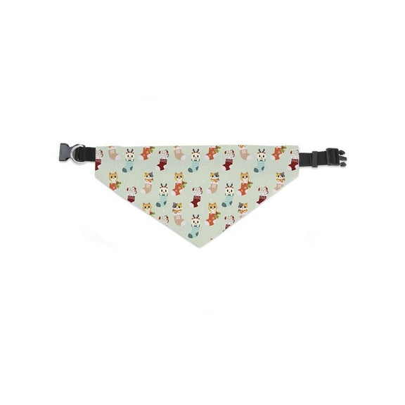 Cute Christmas Cats In Socks Bandana  -Image by Shutterstock,  Medium