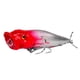 thumbnail image 5 of Gancho de pesca estilo Topwater Popper señuelo Wobblers artificiales Treble Crankbait (B) Hugtrwg Para estrenar, 5 of 8