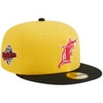 thumbnail image 1 of Men's New Era Yellow/Black Florida Marlins Grilled 59FIFTY Fitted Hat, 1 of 5