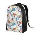thumbnail image 6 of Easygd Stamp Versatile and Stylish Backpack: Comfort, Storage, and Durability for College,Work, Travel, and Everyday Use, 6 of 8
