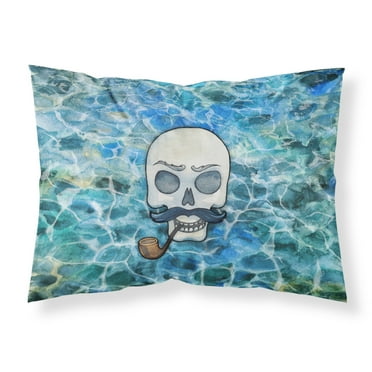 Skeleton Skull Pirate Fabric Standard Pillowcase