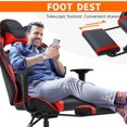thumbnail image 6 of AEGFKDHigh-Performance PC Gaming Chair, Ergonomic Desk Chair with Lumbar Support, Executive High Back Design, Premium PU Leather Upholstery, Adjustable Height & ReclineRed, 6 of 7
