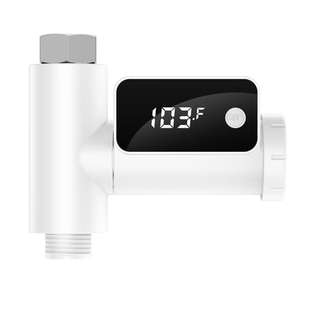 ammoon LED Digital Shower Thermometer 0~100℃ (41~185℉) Baby Bath Water ...