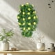 thumbnail image 4 of Orquídea Artificial Colgante, Flor Artificial Colgante, Decoración para Hogar Jardín, Jardín de Verano Artificial, Decoración de Interior, Colgante de Flor de Madera, para Salón, Estilo, 4 of 8