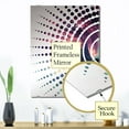 thumbnail image 3 of Designart "Canadian Aurora Borealis over Mountains" Landscape Cottage Mountains Winter Oversized Wall Mirror - Coastal Landscapes Bedroom Wall Mirror Large - Multiple Color Options, 3 of 6