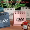 thumbnail image 2 of PVCS 2022 Calendrier de Bureau Étudiant Portable Bloc-Notes Ornement Décoration Blanc, 2 of 6