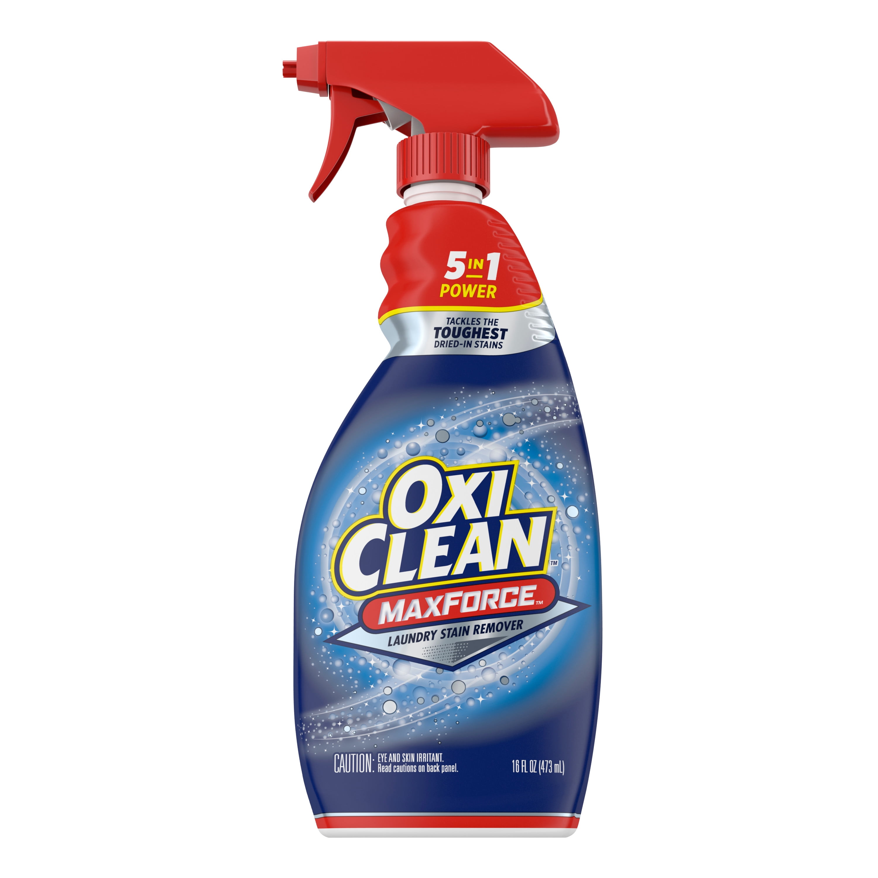 OxiClean MaxForce Laundry Stain Remover Spray, 5 in 1 Power Clothing Stain Remover, 16 Fl Oz