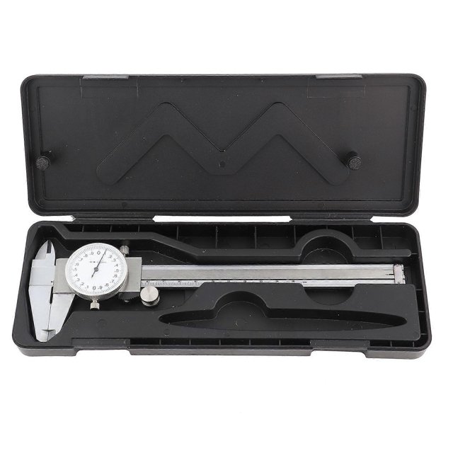 High quality Shockproof caliper with dial, vernier caliper, gauge 0-150mm