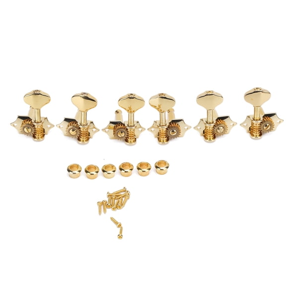 Cabezal de afinador de guitarra, 6 piezas, afinador de cuerdas de guitarra, clavija de afinación de cuerdas de guitarra, juego de clavijas de afinador de cuerdas de guitarra, tecnología de vanguardia