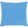 thumbnail image 2 of Mark&Day Pillows - Hamois Bright Blue Decorative Throw Pillow Cover for Couch Sofa Bed - 18x18 Global Home Decor Cushion Covers for Living Room Bedroom (18" H x 18" W, Polyester Insert), 2 of 2
