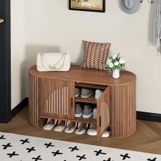 【009】木製 カゴ ボックス トレー 3点セット！ KidKraft Nantucket Wood Storage Bench with Three Bins, White