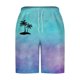 thumbnail image 4 of Pantalones Cortos Casuales para Hombre Imprimir con Bolsillos Pantalones de Playa de Cintura Elástica, Pantalones Cortos de Cintura Elástica para Hombre, 4 of 9