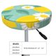 thumbnail image 4 of Balery Lemons Chamomile Flowers And Leaves Fundas de asiento para taburete de bar redondo de tela de terciopelo ajustables que protegen de arañazos y manchas para sillas de 14 a 17 pulgadas.-13 inch, 4 of 7