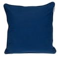 thumbnail image 2 of Nassau Collection Geometric Square Cotton Throw Pillow - 20" - Blue and White, 2 of 4