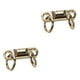 thumbnail image 1 of Greeniant 10 piezas giratorias de pesca portátil nuevo estilo de acero inoxidable de alto rango fácil instalación larga vida útil Tauten Loop9 # (10 piezas) 2Conjunto, 1 of 6