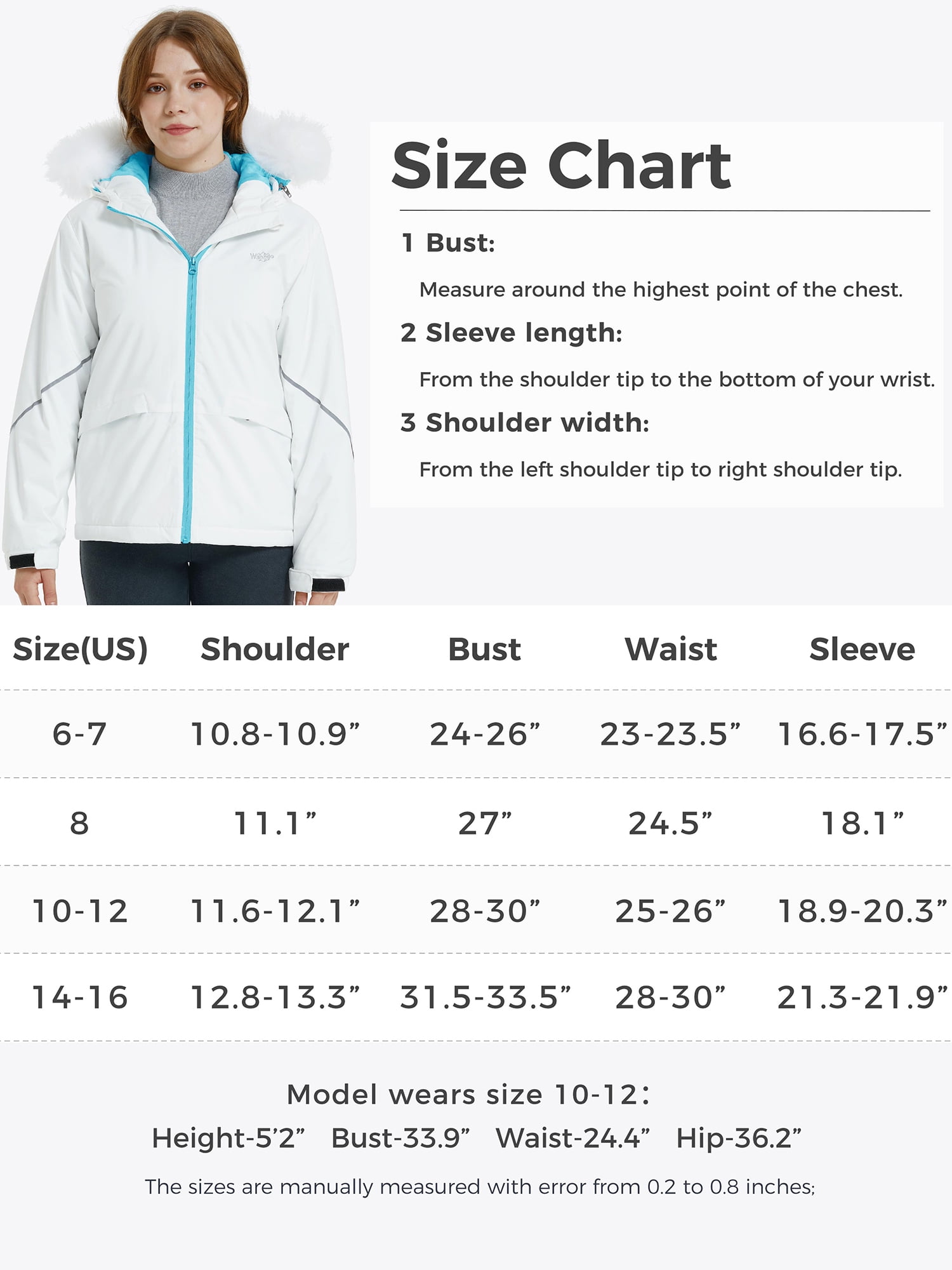 waterproof jacket size 28