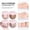 pink, variant on Dvkptbk Facelift plate Baking Powder Repair Powder Repair with Pearl Like Suitable for Skin Tone and Blended with Skin Tone 9g