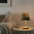 thumbnail image 4 of Table Lamp Medium 7.9x11.8 Inches Table Lamps Night Light Tools & Home Improvement Bedroom Lamp Guest Room Lamp Study Lamp Office Lamp Beautiful Mermaid, 4 of 7