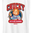 thumbnail image 3 of Chucky - Chucky Collegiate - Women's Short Sleeve Graphic T-Shirt, 3 of 5