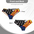 thumbnail image 5 of Men's Underwear Briefs Arizona Thin Blue Line Flag Soft Breathable Comfy U Pouch Brief, 5 of 7