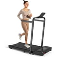 thumbnail image 6 of Walking Pad Treadmill with Handle Bar,9% Manual Incline 3-in-1 Foldable Treadmills for Home Small Spaces,3.0 HP Under Desk Treadmill with App,300 LBS Capacity$$Sport & Recreation Other, 6 of 10