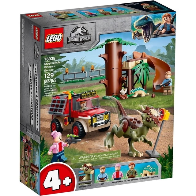 Set LEGO Jurassic World Escape del Dinosaurio Stygimoloch 76939