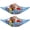 Blue, variant on Jumbo Toy Hammock - Organize stuffed animals or children's toys Looks great with any décor while neatly organizing kid's toys and stuffed animals. Expands to 5.5 feet - Pink