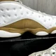 thumbnail image 3 of Ni - ke Ni - ke Air Jordan 13 Retro Wheat 2023 Mens 10 414571-171 Sneakers Shoes OG Brown, 3 of 5