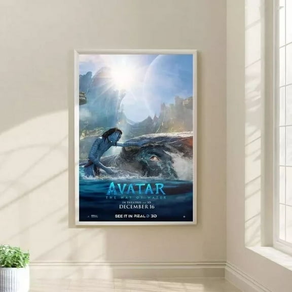 Kna Prints - 1 Pc Poster Avatar, The Way Of Water Movie Film Print Wall Art 7 No , Home Decor, Vintage Art Print, Haging , Cute Birthday Gift, Wall Art Wall Art,, UNFRAMED-8x12