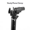 thumbnail image 4 of Yunteng 2 en 1 teléfono plegable portátil Selfie Stick Trípode 7 secciones 113 cm Cabezal de bola giratorio de 360 grados con abrazadera de teléfono Control remoto YUNTENG Trípode de teléfono, 4 of 6