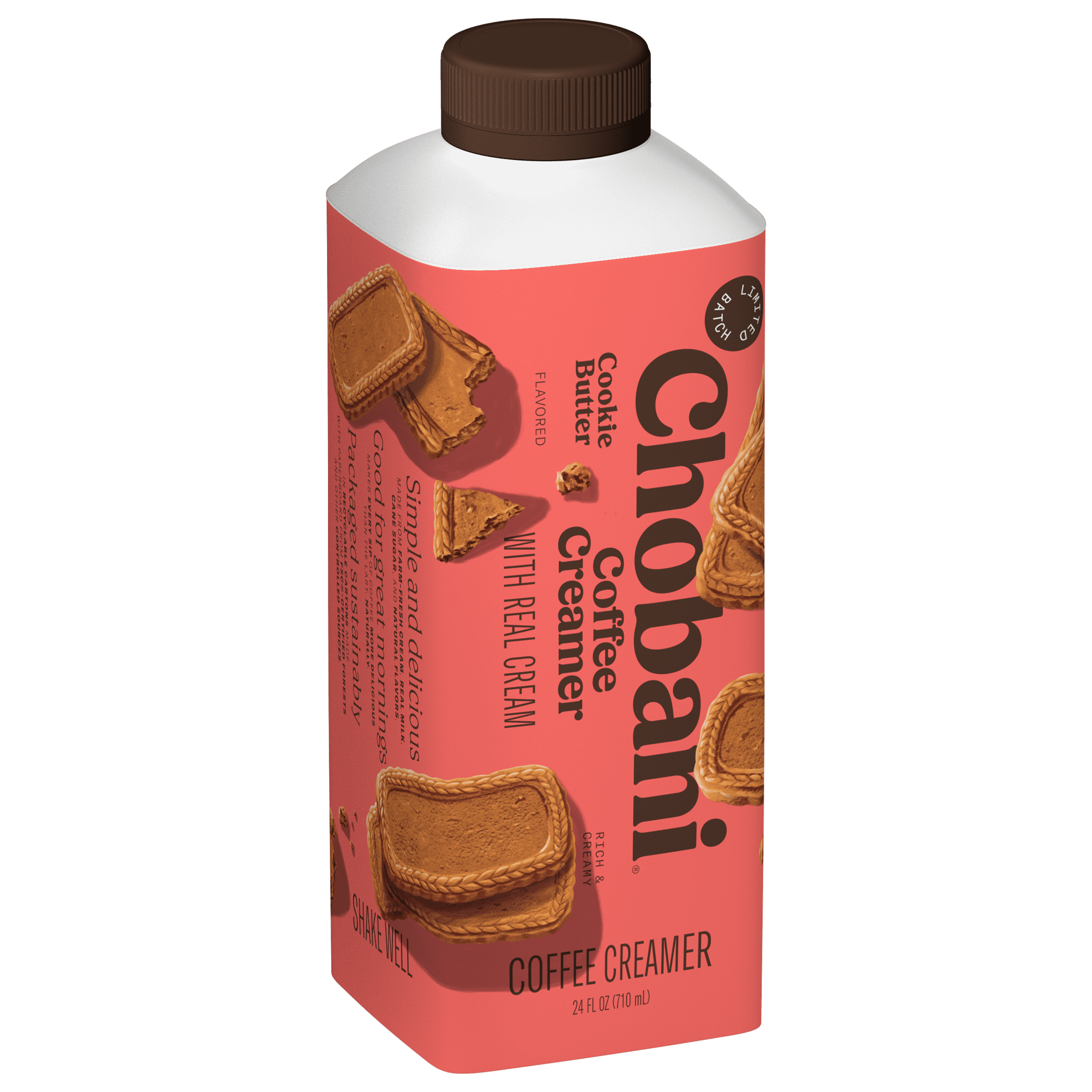 Chobani Coffee Creamer Limited Batch Cookie Butter 24 oz Carton